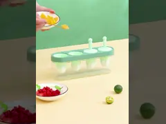 Пищевая продукция для домашнего использования DIY мороженое Popsicle формы Силиконовые формы мороженое video
