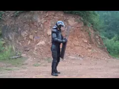 Фокс-104 Новый дизайн костюма для борьбы с беспорядками video