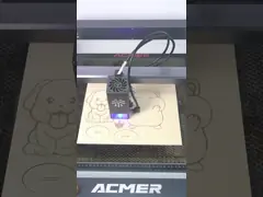 33 Вт Настольная лазерная гравировка машина Диодная лазерная гравировка и резач USB / APP video