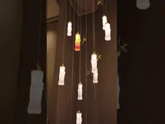 Art Deco Chandelier Modern Art Glass Chandelier