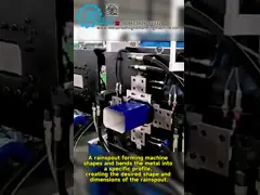 труба дождя PLC 380V/50Hz/3Phase формируя вес машины 4.5T video