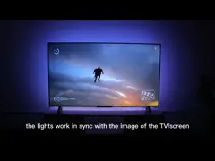 Смарт-телевизор светодиодный фонарь с HDMI2.0 4K60Hz Sync Box светодиодные светодиоды для 55 - 65 дюймовых телевизоров video