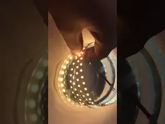 12V Flex LED Strip 3000K Warm White SMD2835 LED 120LEDs/M Режущиеся гибкие светодиодные ленточные светильники IP20 для спальни video