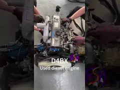 Hyundai D4BX двигатель лошадиная сила 4 цилиндра для пикапа video