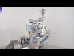 China Full automatic small chocolate protein bar fruit bar date bar machine with packing machine supplier