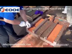 Hydraulische Zylinder-Skiving-Roller-Brennmaschine mit doppelter Rotation 2500 mm Länge