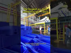 Тяжелый полиэтиленовый резервуар для воды для скота 480 мм Высота питья Автоматическое управление водой video