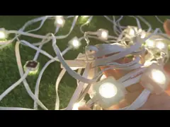 RGBIC CCT Smart Eave Wall Mounted Exterior Light PC ABS Housing Material с источником света 5054 2835 video