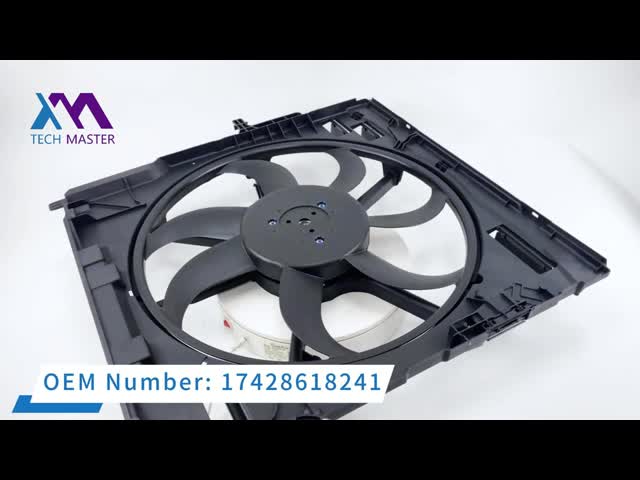 Проверенный 12В Автомобильный воздух Авто электрический охладитель Вентилятор двигатель 17428618241 видео