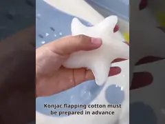 Детский полиуретановый душ для рук и ванная губка для купания разнообразный цвет с размером 8*8*4,2 см и весом 16 граммов video