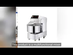 Коммерческий электрический хлебопекарный тесторезатель разделитель пищевой резатель 50 Гц video