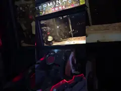 Arcade coin operated 42 Inch Gun video shooting simulator Terminator game machine