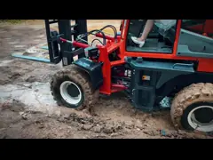 3.5T Schwerwälder-Forklift (Index-Achse) für das Heben von 3 bis 6 m