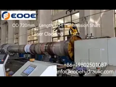 Revestimento a laser do eixo de transmissão