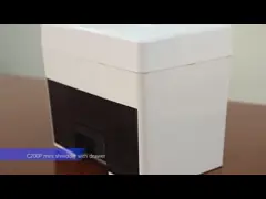 Низкий шум 65 дБ Маленький микрорежущий шредер 2.4L микрорежущий авторежущий шредер video