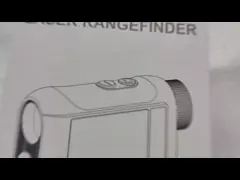 Камеасу USB зарядка Гольф Дальномер Большой экран Лазерный Дальномер Наклонный переключатель Флагшток Замок J1500 video