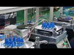 Шлифовальный станок полируя машин оптического волокна для производственной линии отрезка провода гибкого провода оптического волокна video