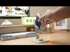 95*132*44MM Newest Luxury Design Portable 360 Degree Rotation Silver Aluminum Foldable Mobile Phone Bracket