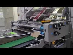 CE Approved 165m/Min Heavy Duty Post-Coating Laminating Machine for Paper Board Flute