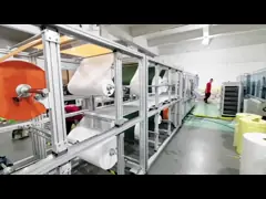 a special machine for fully automatic production of medium-effciency filter bags video