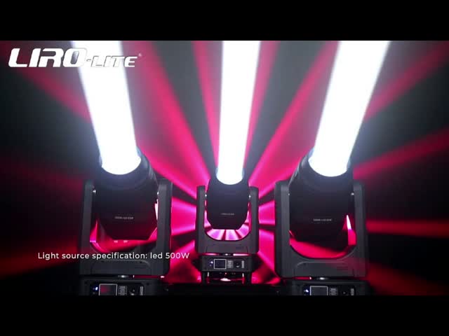 500W LED Beam Spot Wash 3in1 Moving Head Stage DJ Event Wash Iluminação Com CMY E CTO