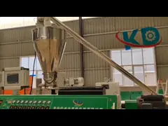 Машина для обертывания профилей из ПВХ с решеткой ПВХ SJSZ - 50 / 132 video