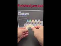 Резина для постоянного кронового моста с низкой вязкостью для легкого обращения video