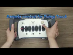 Беспроводное дистанционное управление для бетонных насосов video