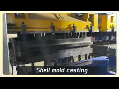 ASTM A536 65-45-12 Литой металл части порошковое покрытие и точное обработки корпуса для двух головного насоса video