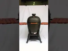 Керамическая кожа, остекленный уголь Камадо 27 дюймовый барбекю video