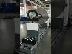 5 т универсальная совместная балансирующая машина для двигателей ротора / промышленных центрифугированных вентиляторов video