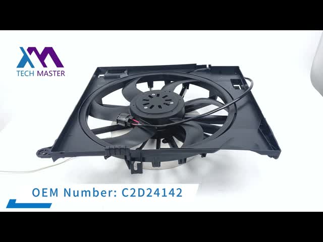 High Performance Brand New Auto Cooling Fan For BMW 5 E39 64548380780 Series 3.0T video