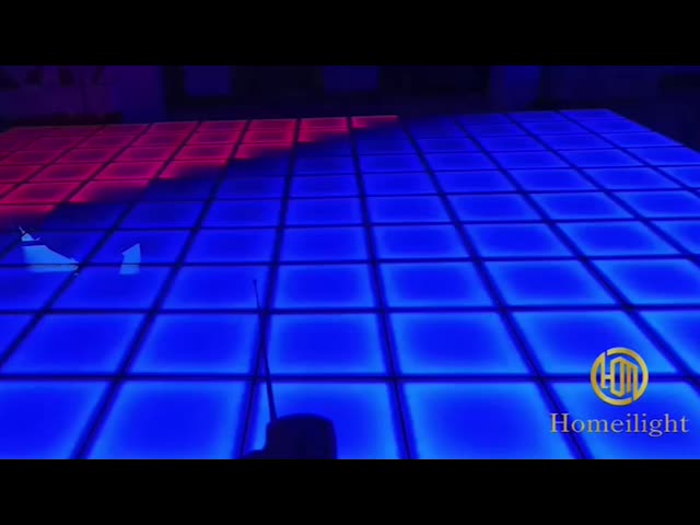 LED Mirror Dance Floor Lighted Up Infinity Dance Panels 12x12ft for Night Club Lighting