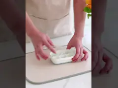 Легкий вес DIY портативный Силиконовый мини ледяной кубик Форма 63г гладкое освобождение video