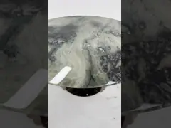 Butterfly Base Marble Top Tulip Table Grey Round Marble Dining Table For 4