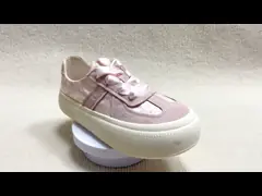 Frauen rosa Klassiker und Komfort-Sneaker mit Seidenspitzen täglich