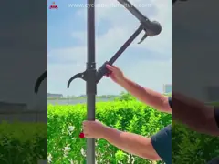 2.5м Двойной навес зонтик Кантилевер Садовые зонтики Защита от солнца video