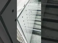 6.78MM настраиваемый экран печатный прозрачное ламинированное стекло безопасности для дверей video