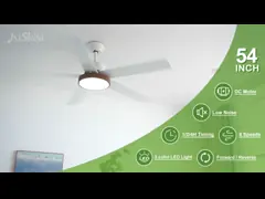 Светодиодный интеллектуальный потолочный вентилятор свет белый отделка 5 MDF лезвие высокая скорость video