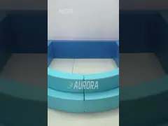 Синий голубой шарик для детей мягкое оборудование для игры игровой вечеринка Красочные облака арки video