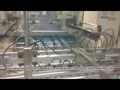 Матовая холодная пилинг офсетная печатная пленка одежда печатная пленка video