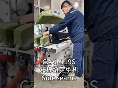 China Compressed Air PLC Garment Jacket suit Pressing Machine With Steam Heating System blazer suit supplier