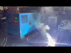 350А 480Ампер Fcaw Миг сварочная машина Cummings двигатель с дизельным генератором 50kva video
