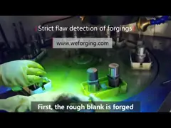 OEM на заказ CNC обработанные детали Металл CNC обработки поворотной части кованая сталь кованая стальная вала механическая сборка часть video