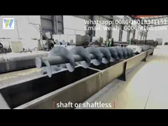 LS U Проходный винтовой конвейер Машины Свинтовой конвейер без вала или вала video