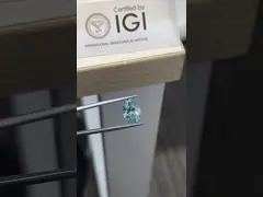 Blue 4.01ct VS1 CVD Lab Created Diamonds Artificial Diamonds For Jewelry Making