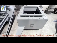 Зажимный клапан для сбора пыли из чугуна video