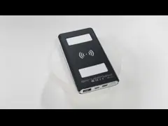 Akıllı Telefon ve USB Aygıtları için Siyah Portatif Güç Bankası Li Polimer 18650 Pil