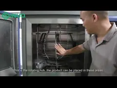 Наградная лампа ксенона старея ISO 105 SAE J2412 камеры экологического теста video