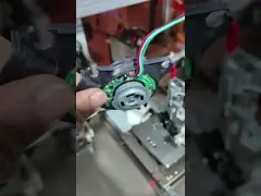 Электромоторная сборка Двойная плоскость Автоматическая ножничная коррекция балансирующая машина video